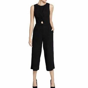 RACHEL Rachel Roy Black Cropped Jumpsuit